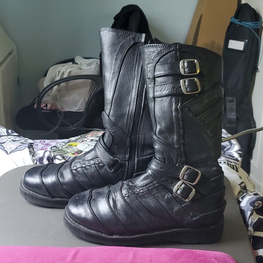 COPY - Goth/Steampunk Demonia Style Boots